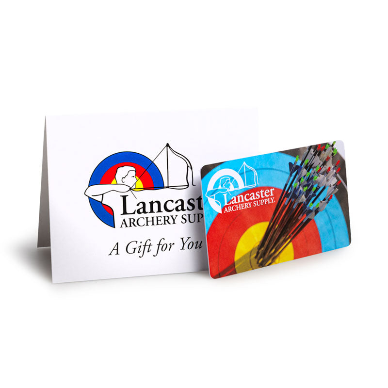 Lancaster Archery Supply Physical Gift Card