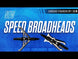 Speed Broadheads Steel Crossbow 2-Blade Expandable Broadhead