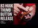 B3 Huuk Thumb Release (Grey Anodize)