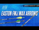 Easton FMJ Max 5mm Fletched Arrows w/halfouts