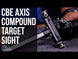 CBE AXIS Compound Target Sight