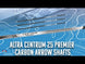 Altra Centrum 25 Premier Carbon Arrow Shafts