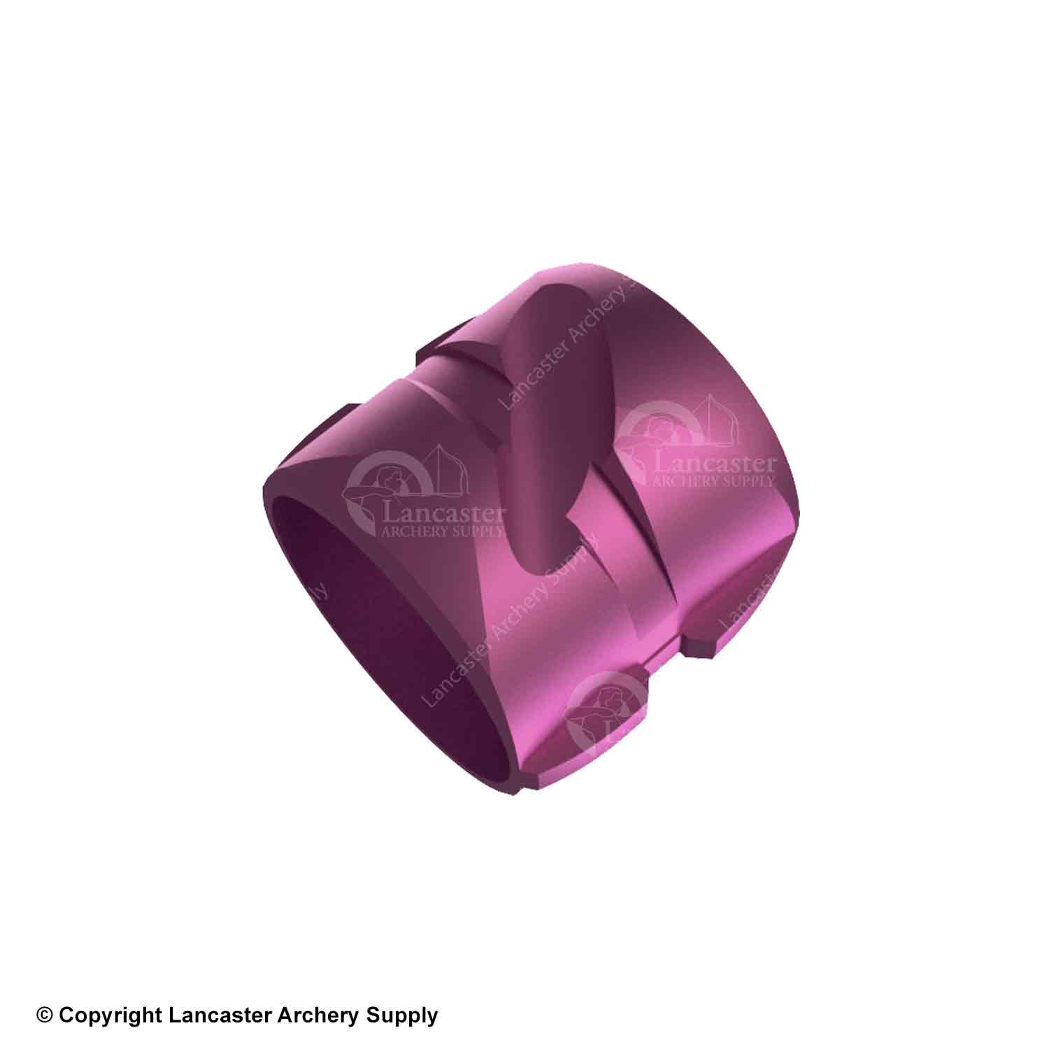 Archer's Eye peep housing in a light pink.