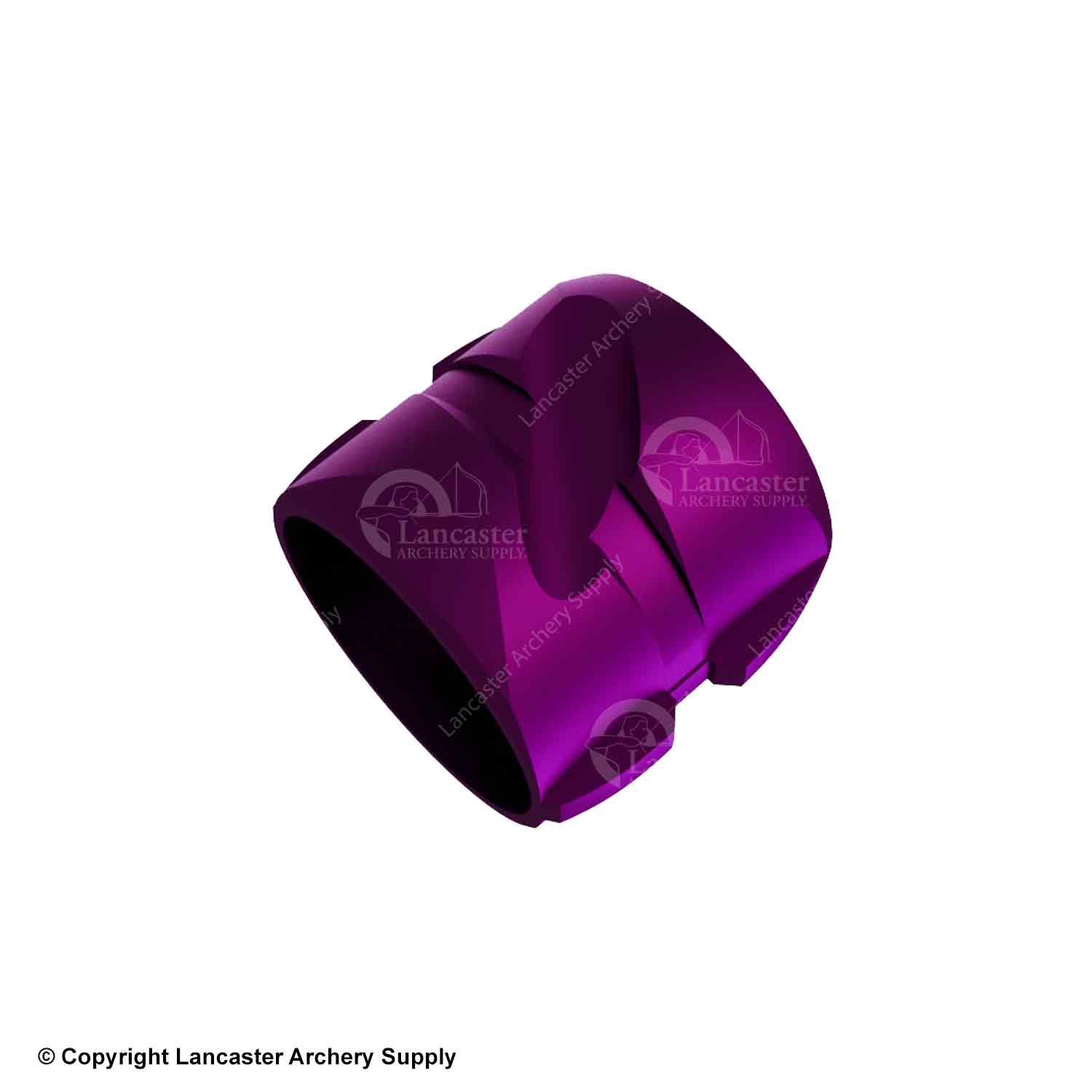 Archer's Eye peep housing in a dark purple.