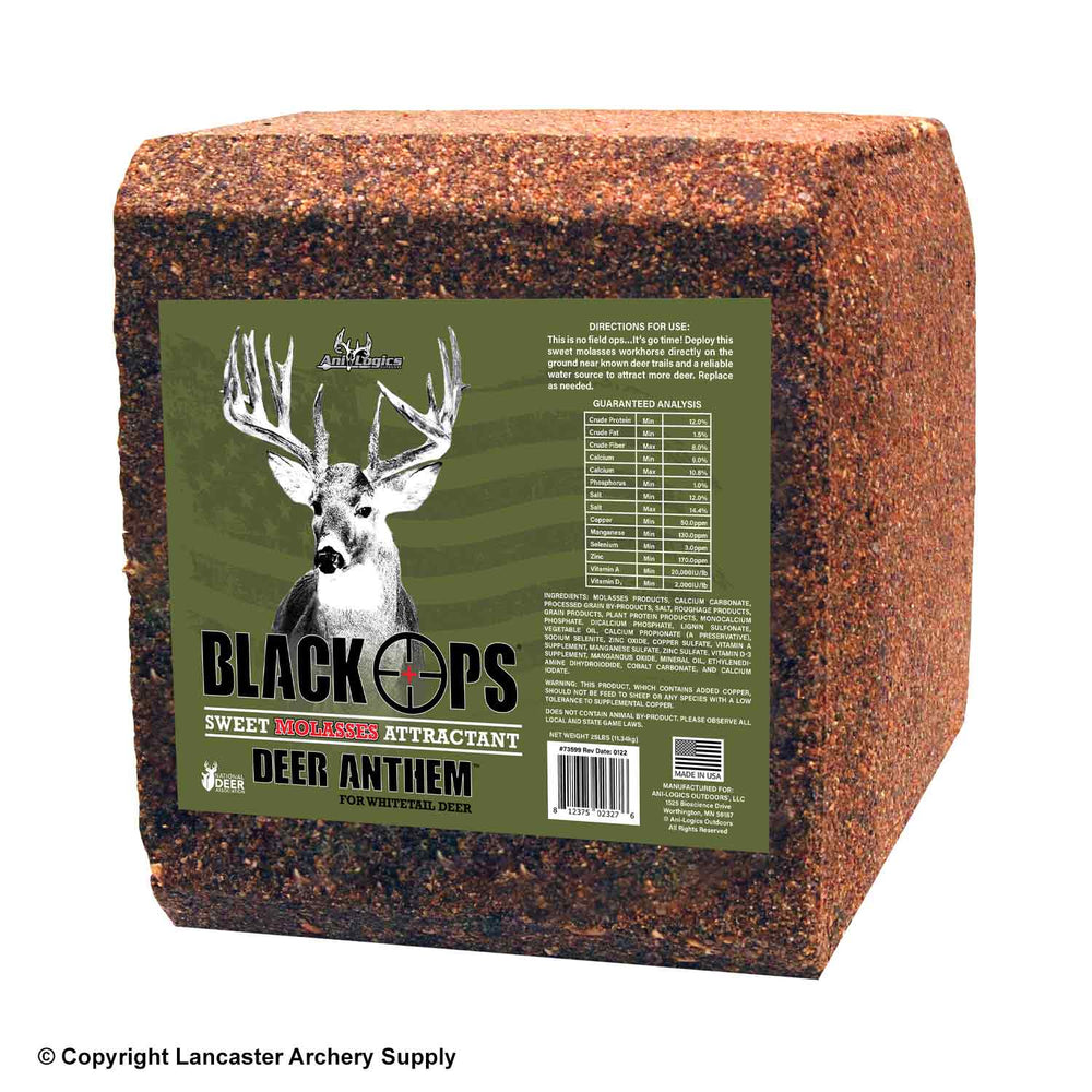 Ani-Logics Black Ops Deer Anthem Molasses Brick 5lb