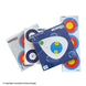 Morrell Archers 4 Pack Paper Target Faces (100 Pack of each)