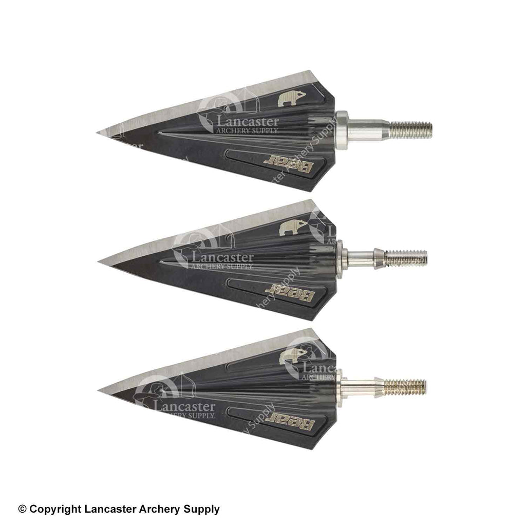 Bear Razorhead Variable Weight System Single Bevel Broadhead Kit (150g ...