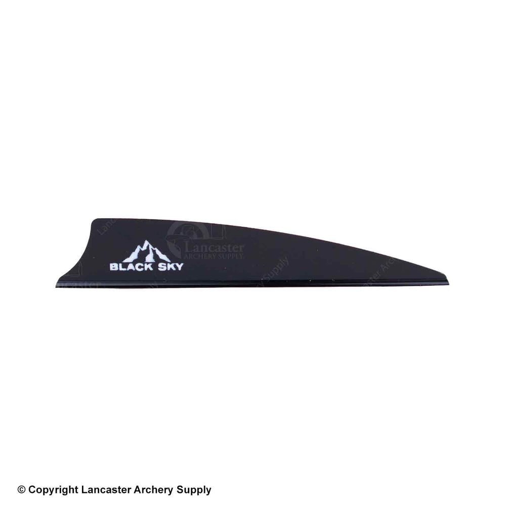 Bohning Black Sky 3" Shield Cut Vane Lancaster Archery Supply