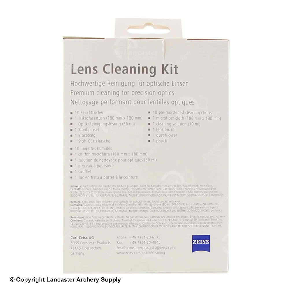Zeiss Kit ZEISS Lens Cleaning Kit – Lancaster Archery Supply