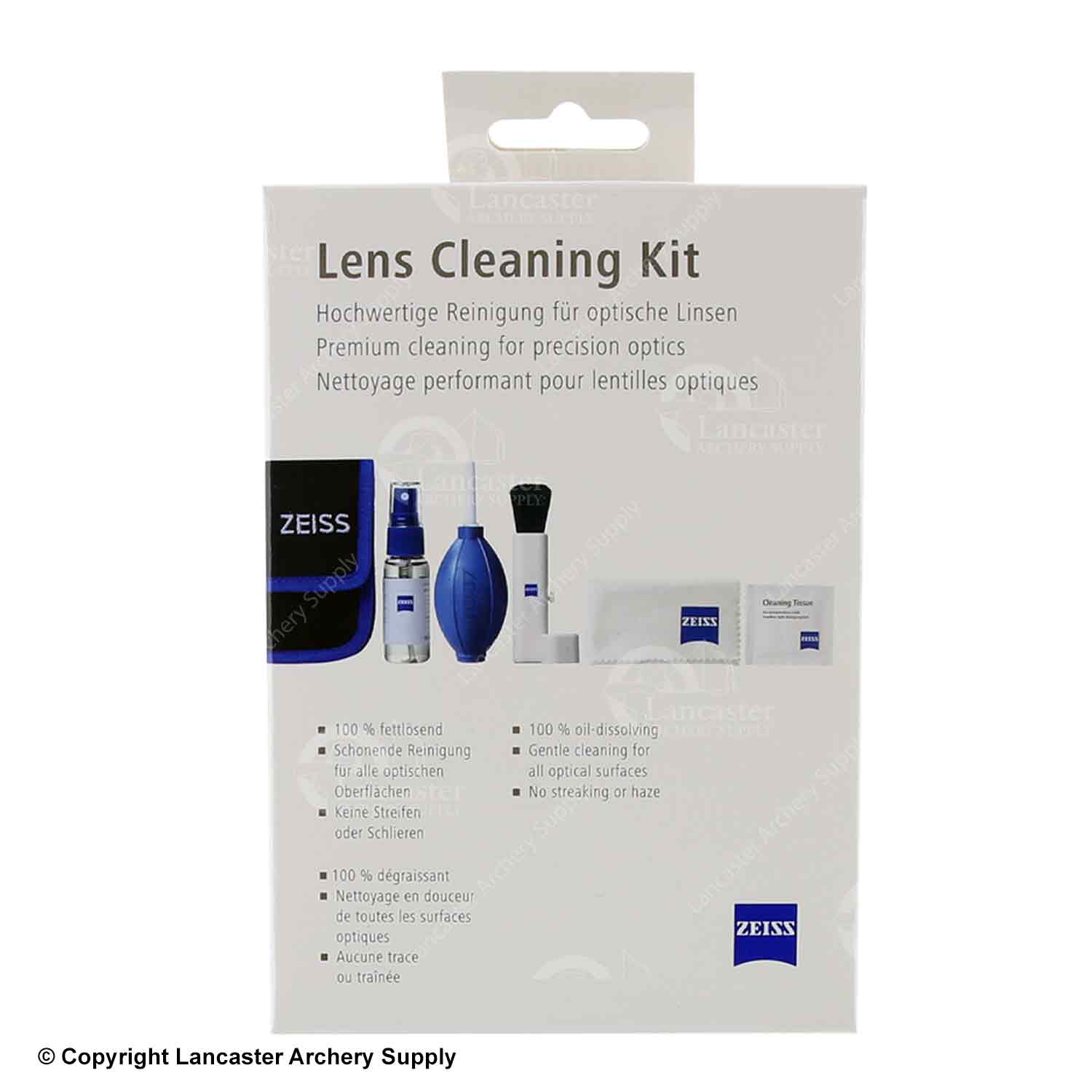 Zeiss Kit ZEISS Lens Cleaning Kit – Lancaster Archery Supply