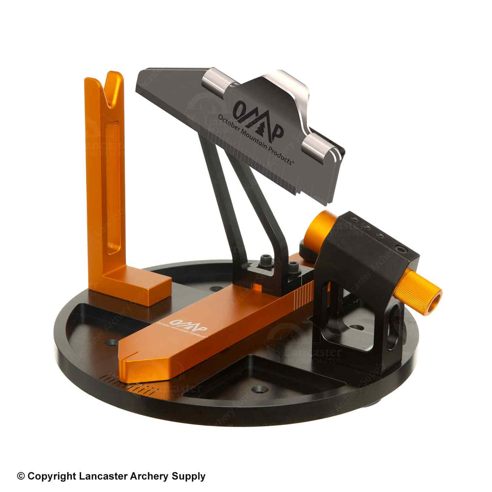 OMP Phoenix Fletching Jig (with Clamp) – Lancaster Archery Supply