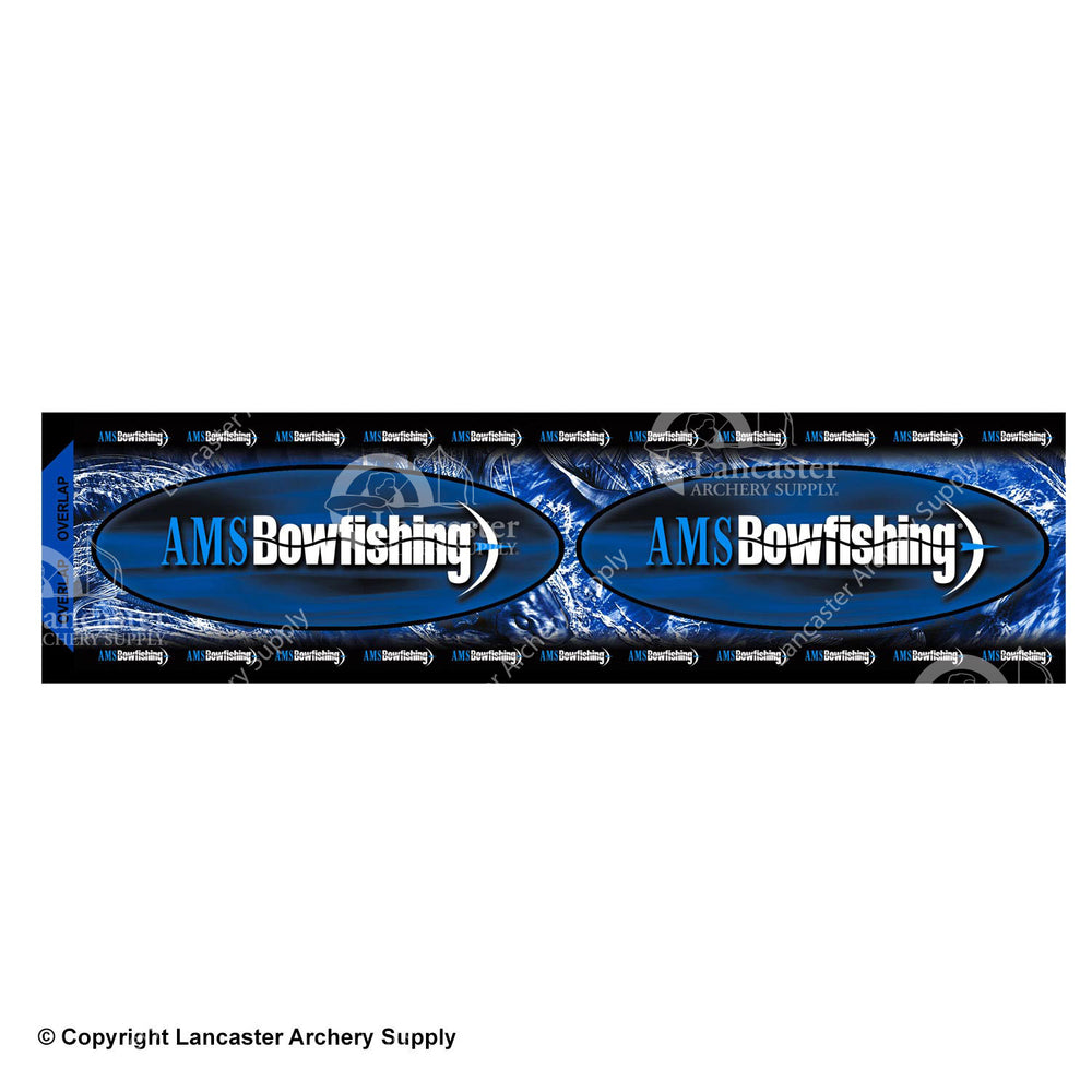 AMS Bowfishing Bottle Wrap Decal