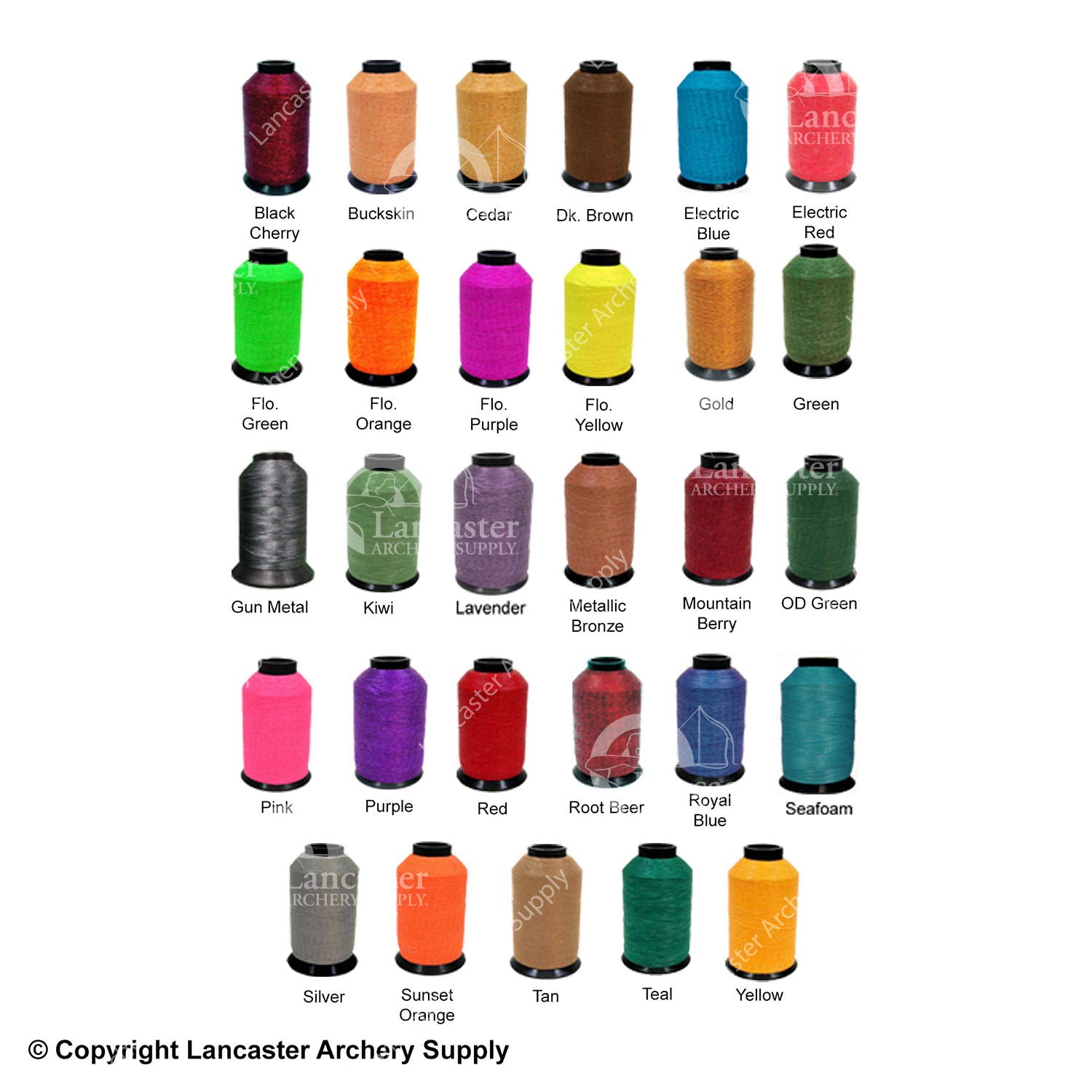 BCY 3D Serving .016" (Colors) Lancaster Archery Supply