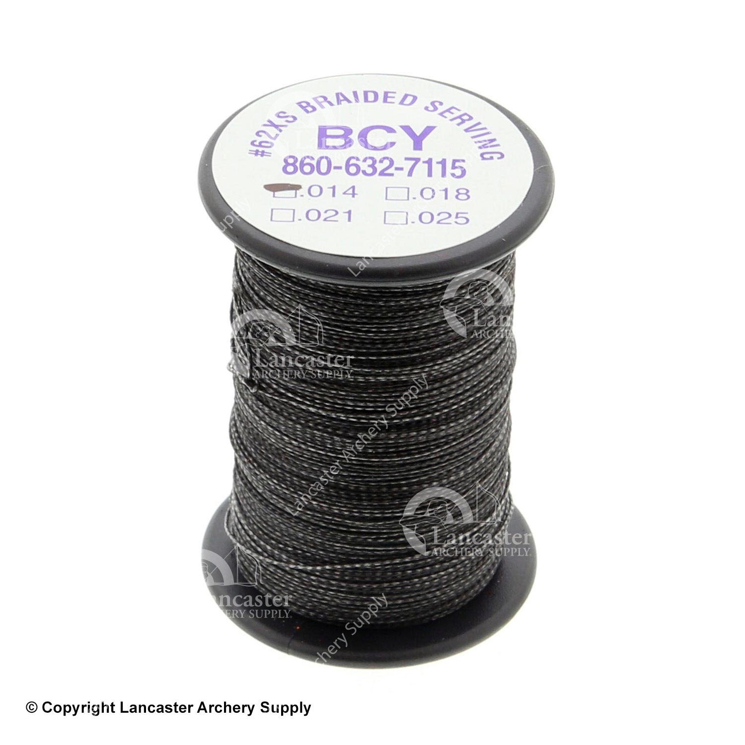BCY #62XS Braided Serving (.014) – Lancaster Archery Supply
