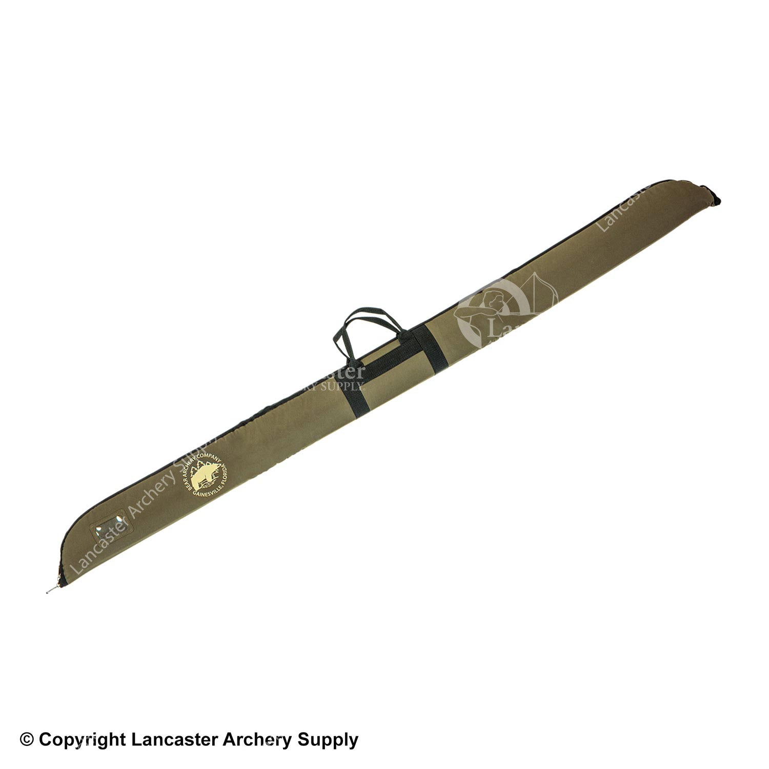 FENJANER Leather Bow Case For Longbow & Recurve Bow - 60 Inch, PU Leather, Arrow Pocket Included