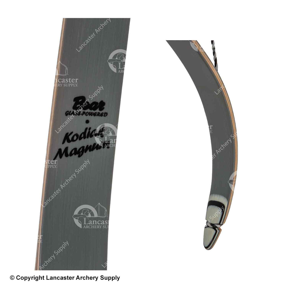 Bear Kodiak Magnum Traditional Recurve Bow (Shedua/Gray)