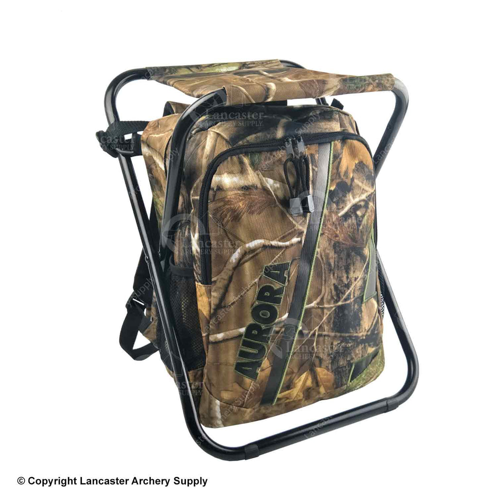 Aurora Backpack Stool (Camo) Lancaster Archery Supply