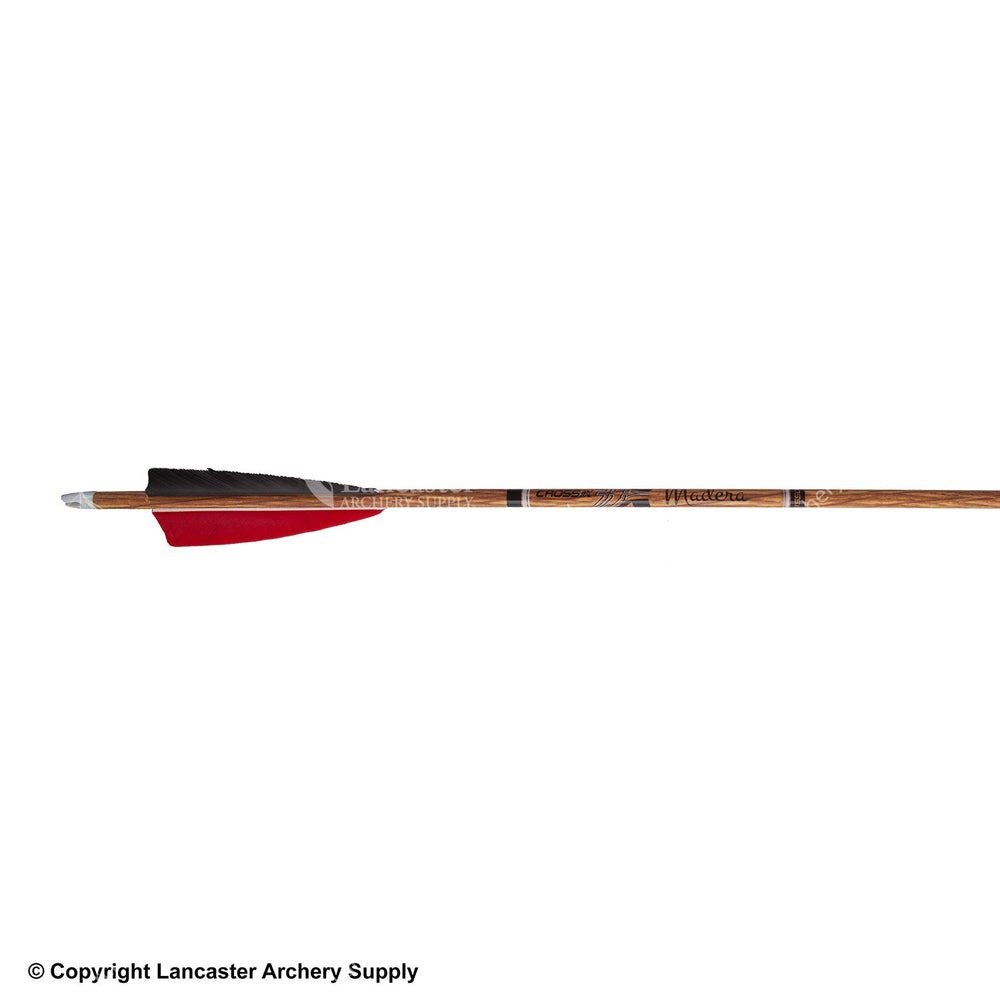 Cross-X Madera Feather Fletched Arrows