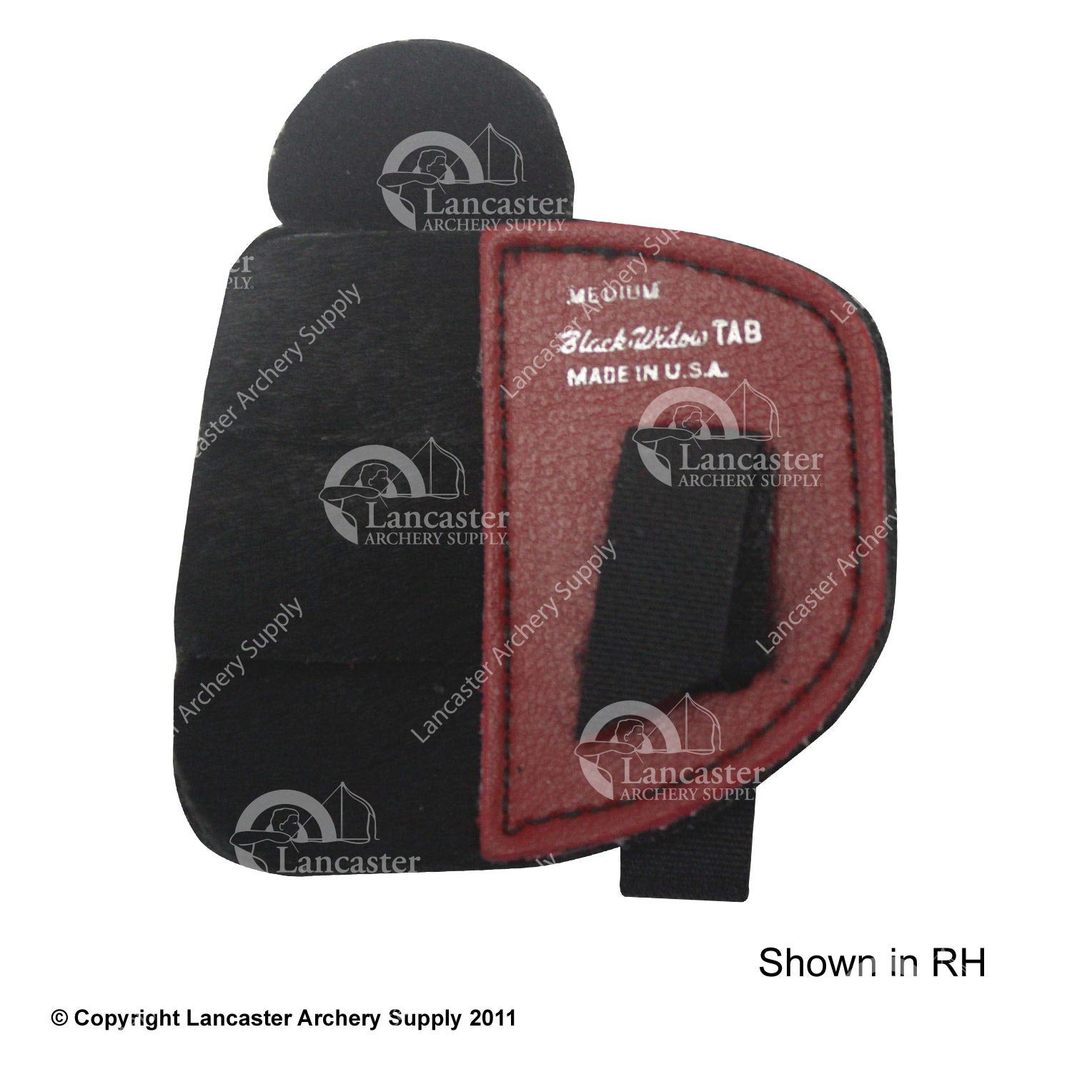 Black Widow 3 Fingers Under Tab (Calf Hair) Lancaster Archery Supply