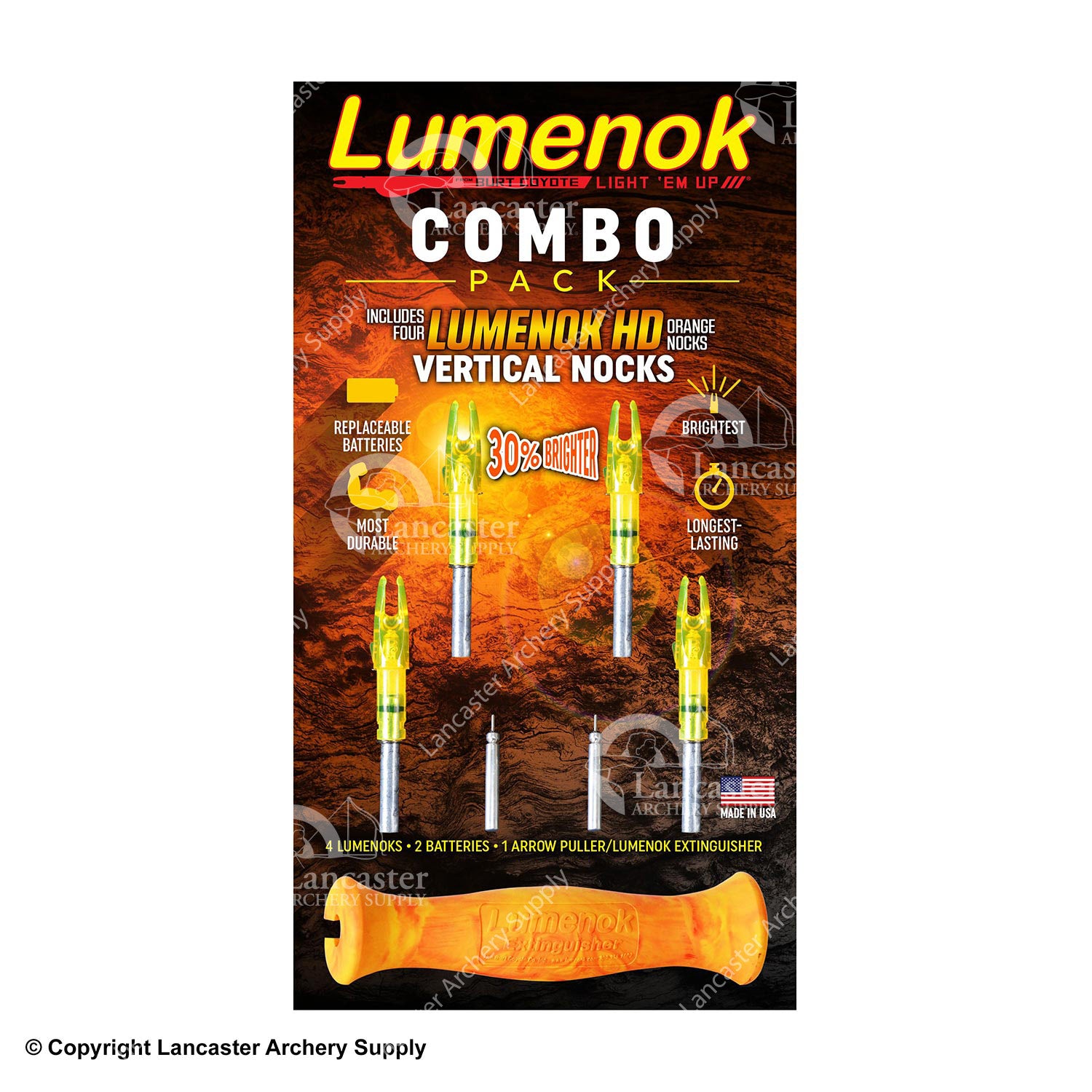 Lumenok GoldTip Lighted Nock Combo Pack Lancaster Archery Supply