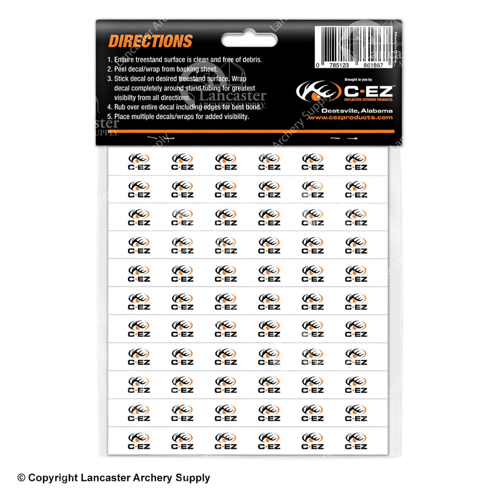 C-EZ Reflective Outdoor Products Reflective Treestand Wraps (Orange)