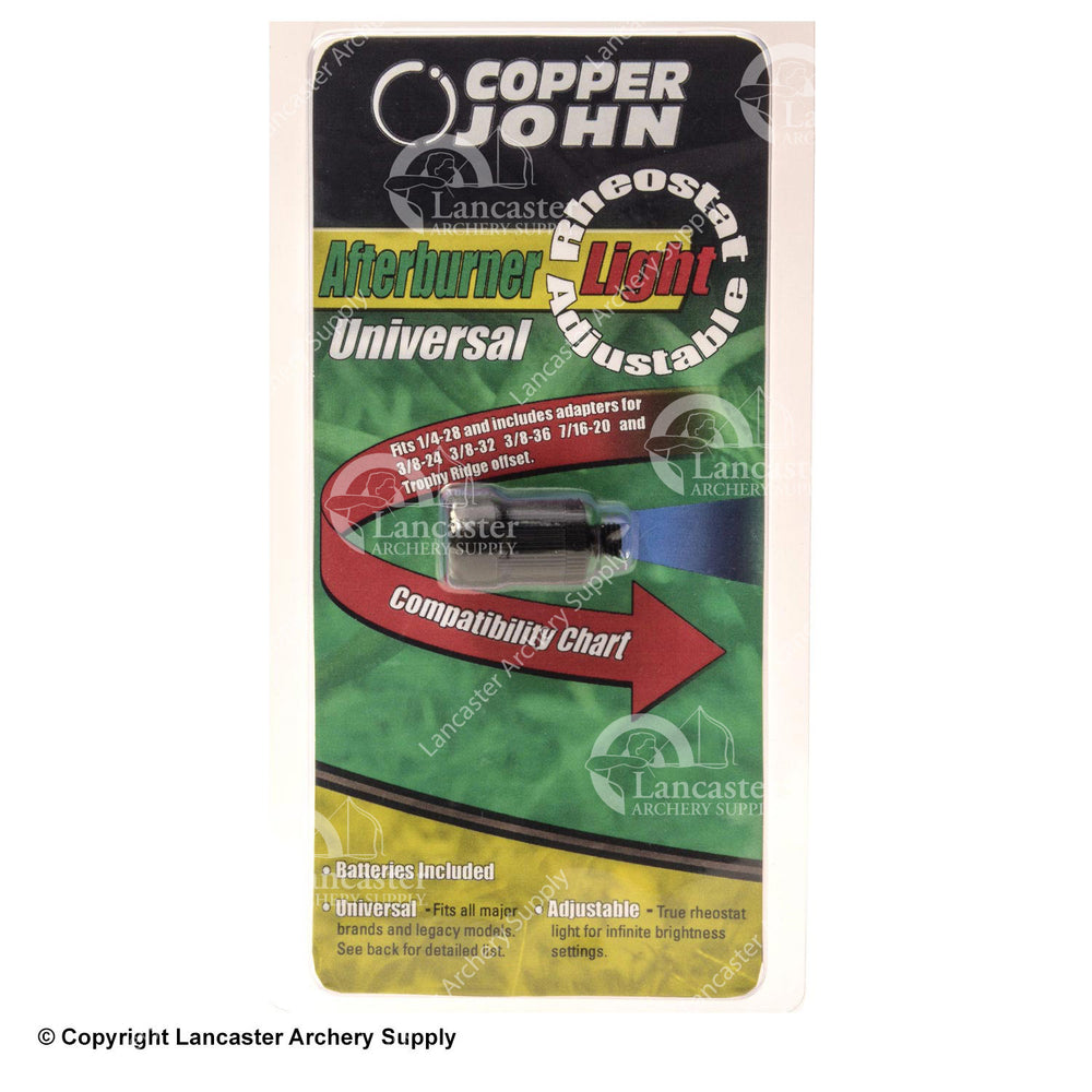 Copper John Universal Afterburner Rheostat Light