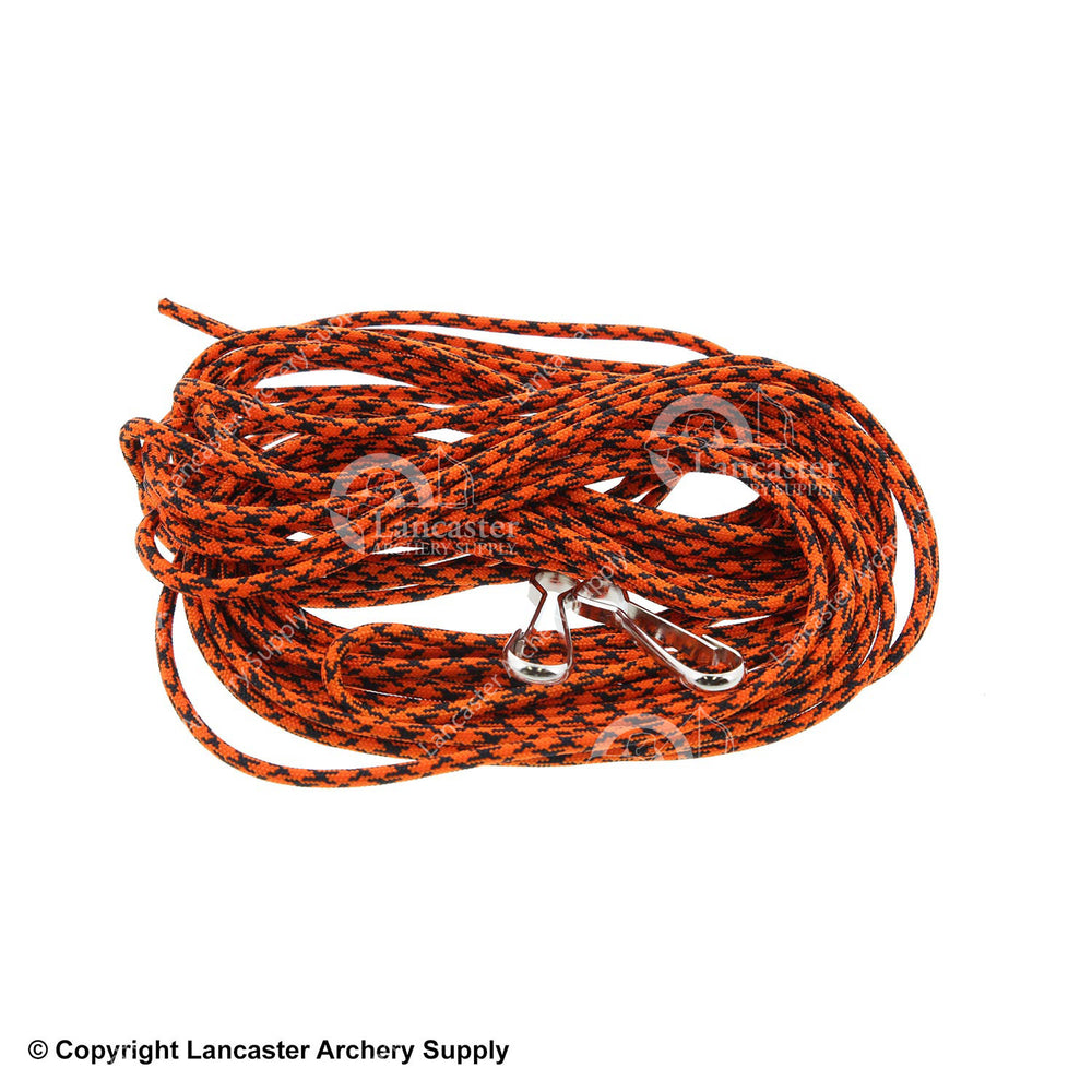 Lancaster Archery Supply 30' Orange Pull-Up Rope with Clip