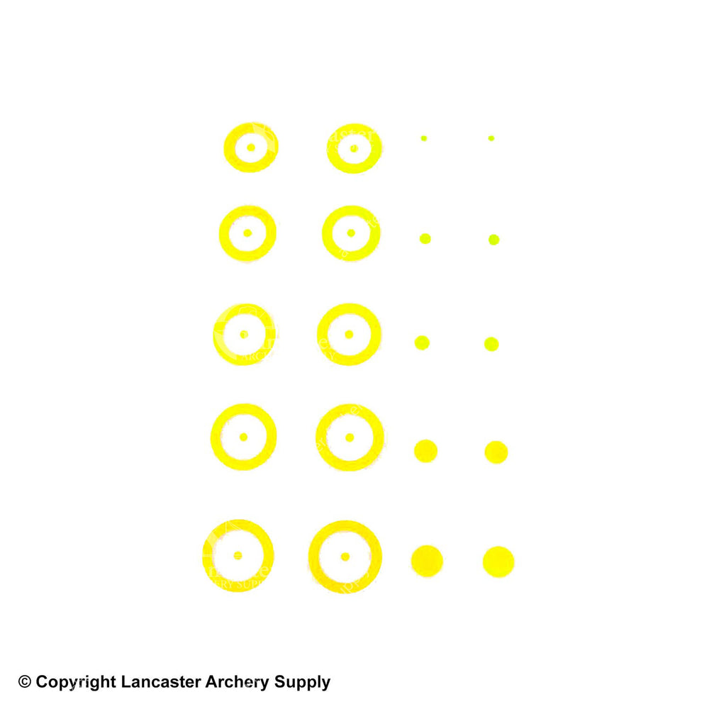 Gunstar Chubby Target Rub-On Aiming Reticles