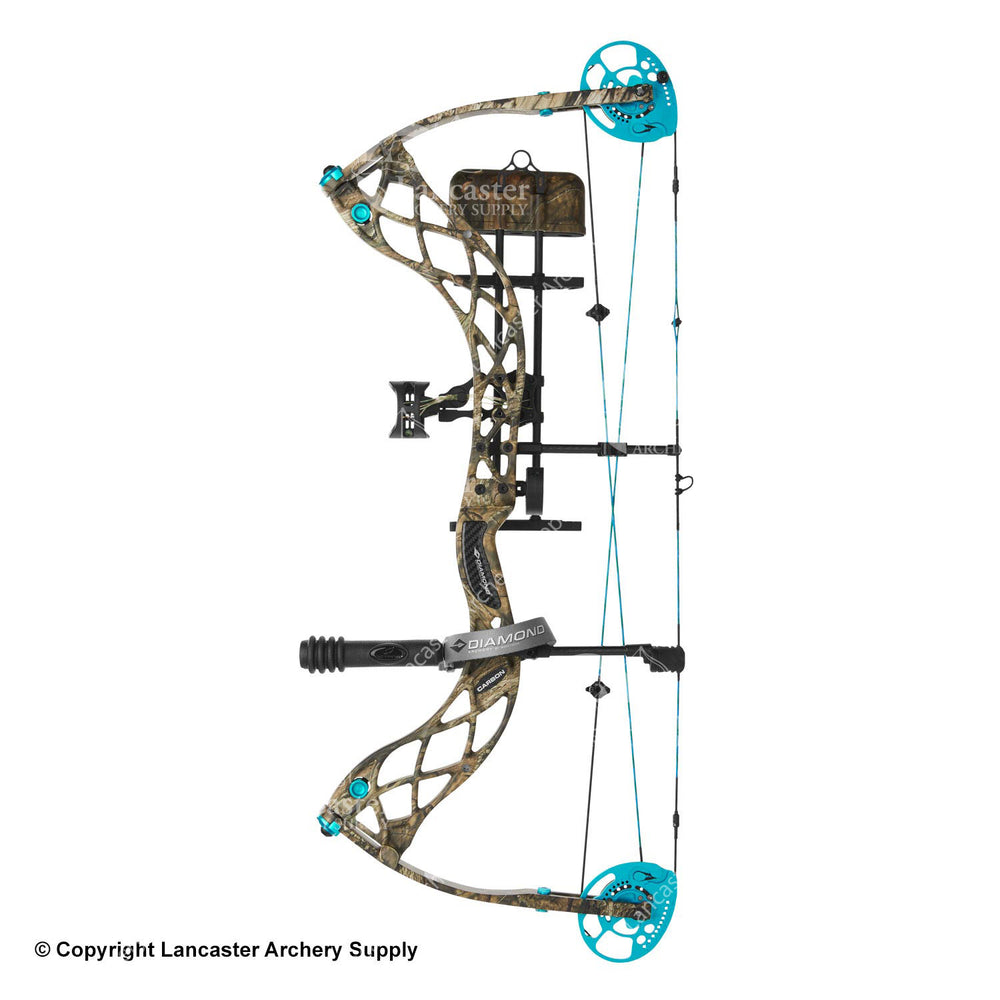 Diamond Carbon Knockout Compound Bow w/ R.A.K. Equipped System