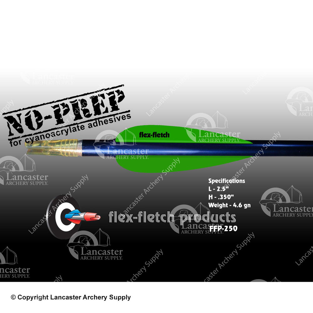 Flex-Fletch FFP-250 No-Prep Vanes