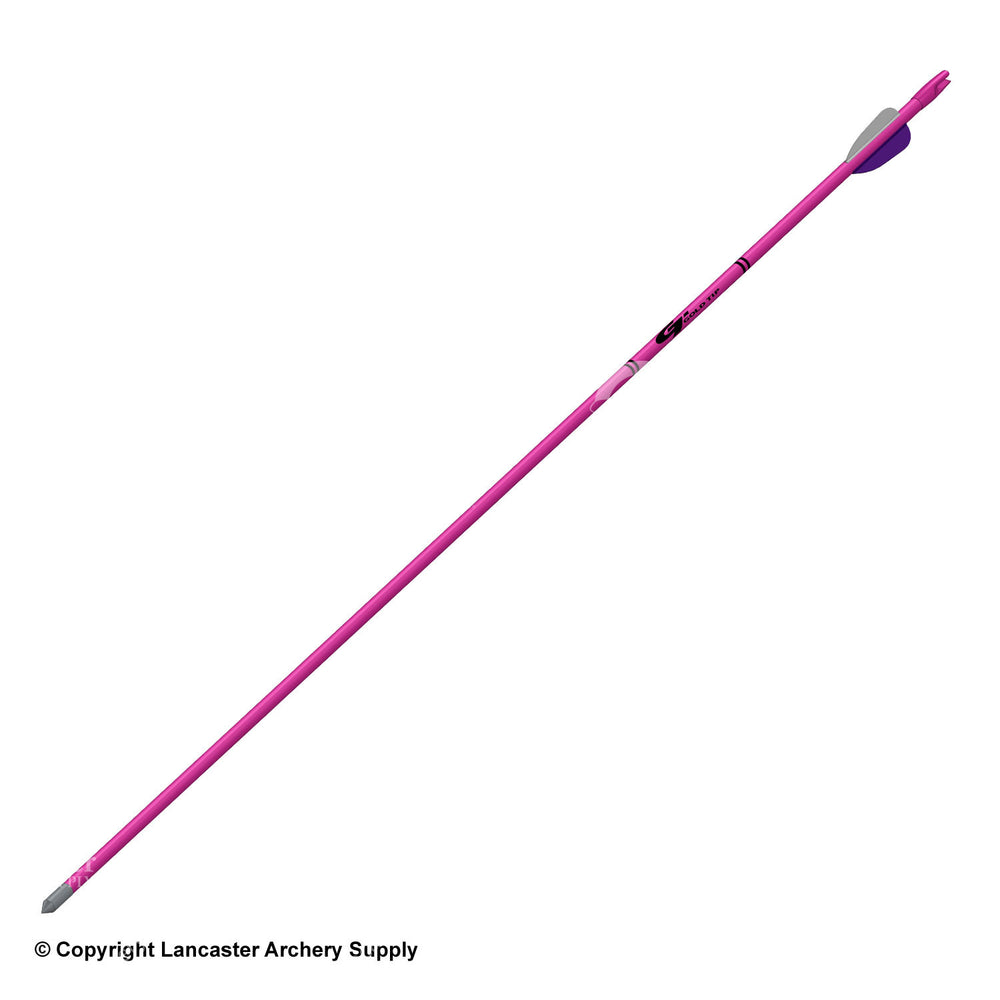 Gold Tip Pink Fiberglass Youth Arrow