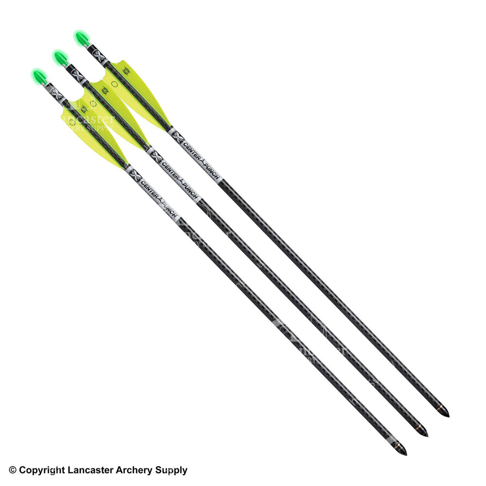 TenPoint EVO-X Lighted CenterPunch Crossbow Arrows With Alpha Nock