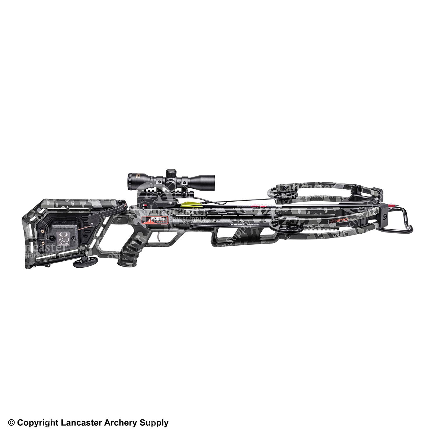 Wicked Ridge M-370 Crossbow Package w/ACUdraw (Peak Camo)