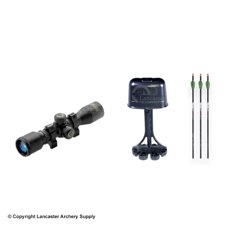 Wicked Ridge Rampage 360 Crossbow Package w/ ACUdraw 50 (Peak Camo)