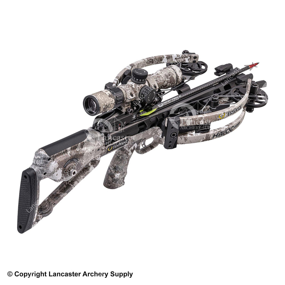 TenPoint Havoc RS440 Elite Crossbow Package w/ ACUslide (Veil Alpine)