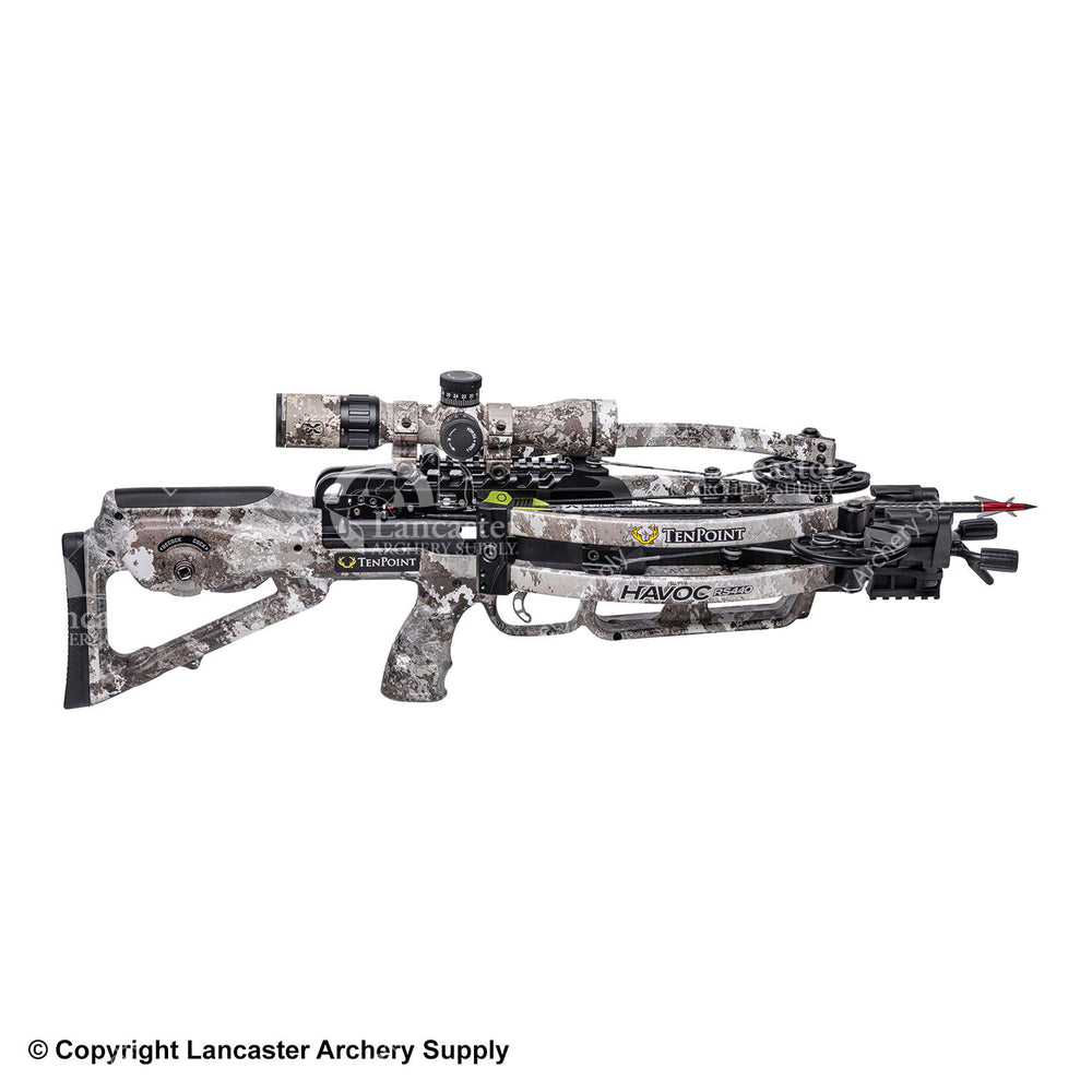 TenPoint Havoc RS440 Elite Crossbow Package w/ ACUslide (Veil Alpine)