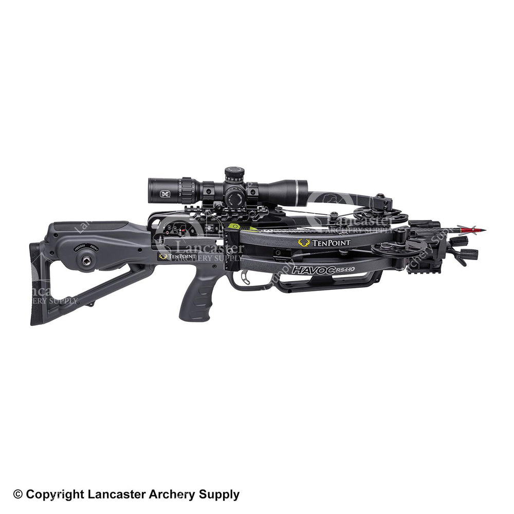 TenPoint Havoc RS440 Elite Crossbow Package w/ ACUslide (Graphite Grey)