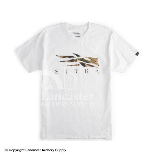 SITKA Gear Core SS White Tee (Elevated II Logo)