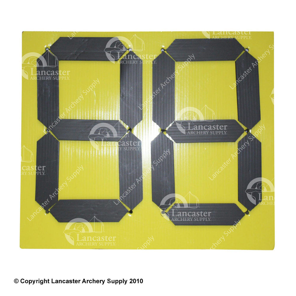 X-Spot 2 Digit Flip Score Cards