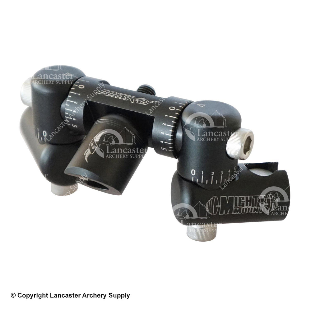 Doinker Mighty Mount Fully Adjustable V-Bar Mount w/ Angled QD & QDC Legs