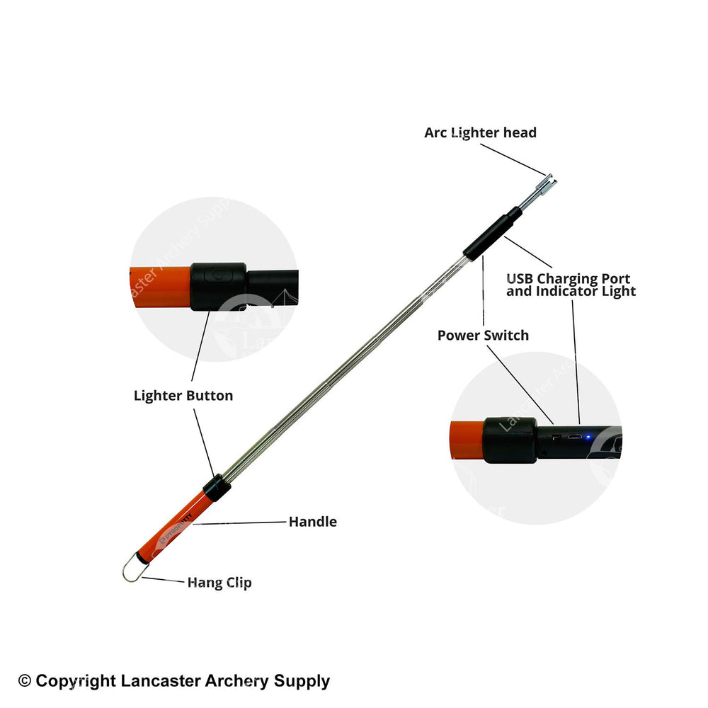 Pyro Putty Extendable Arc Lighter