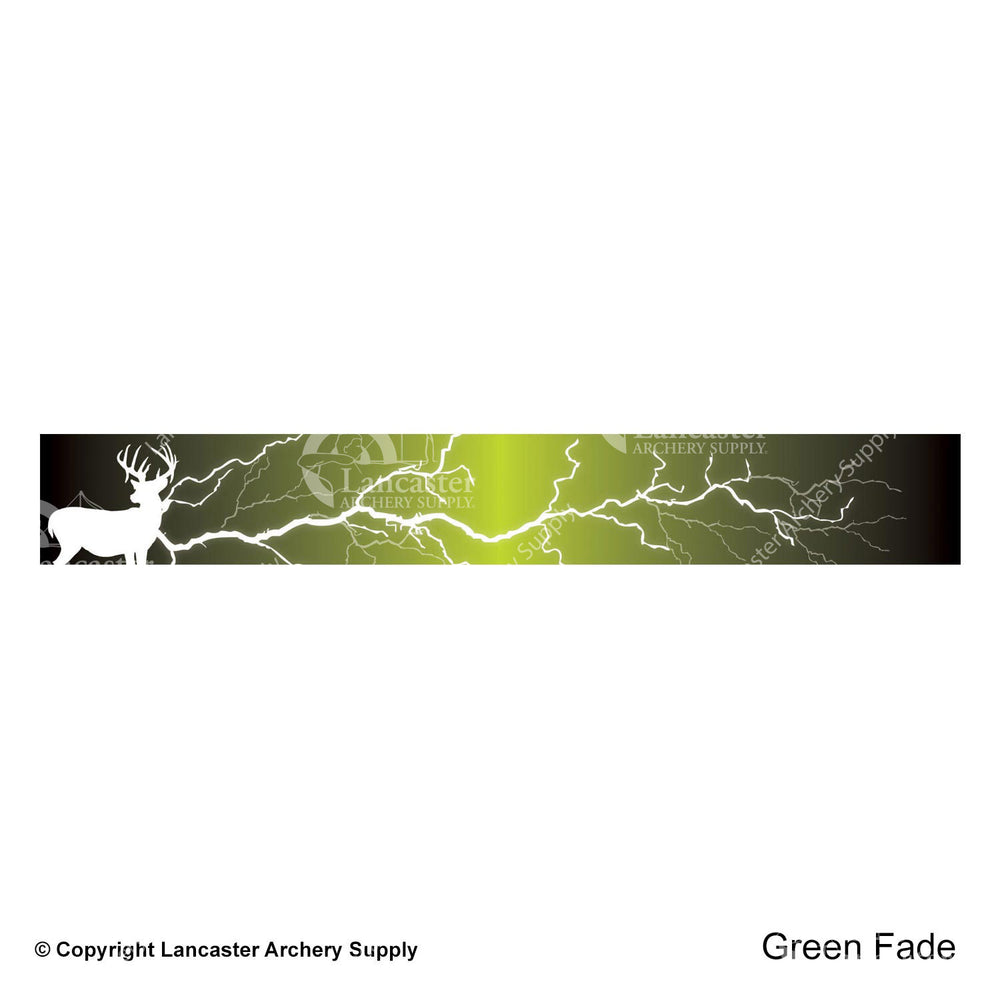 LVE Lightning Whitetail Fade Arrow Wraps (7