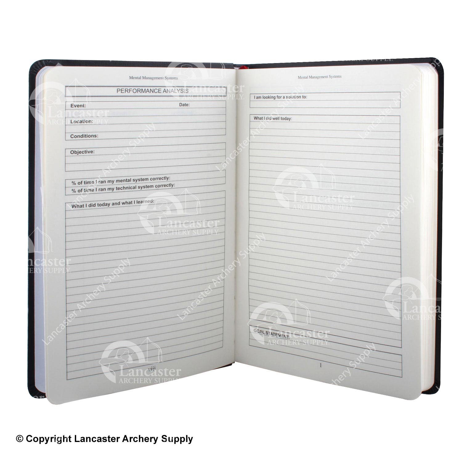 Mental Management Performance Analysis Journal – Lancaster Archery Supply