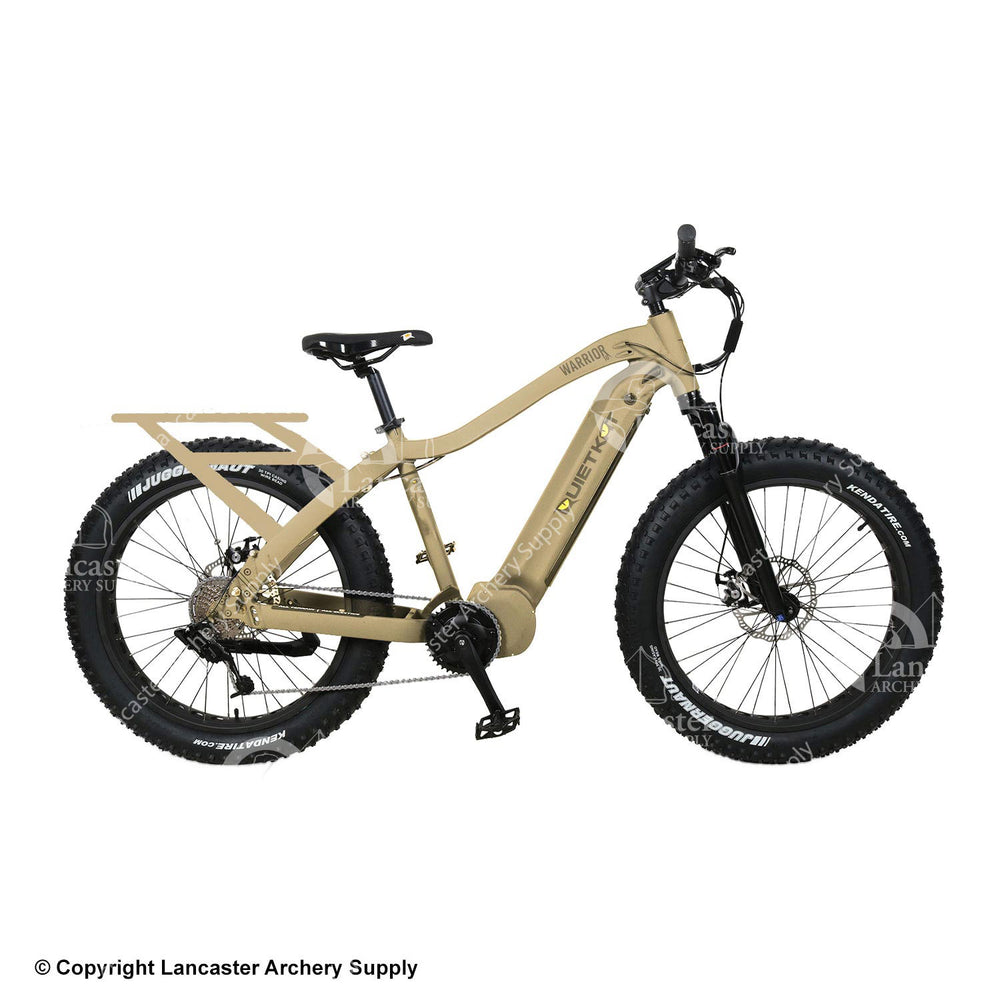 QuietKat Warrior Electric Bike (Sandstone)