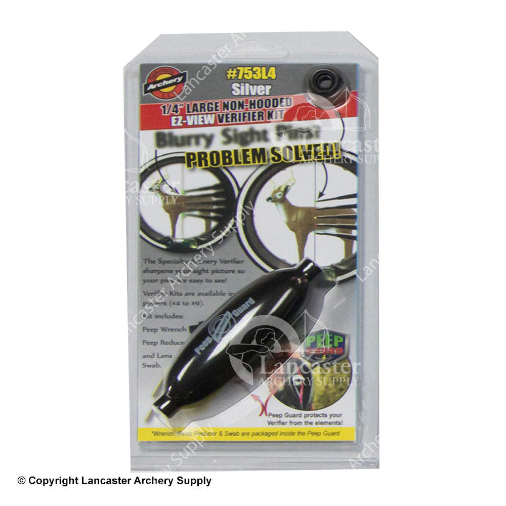 Specialty 1/4" Large NonHooded EZView Verifier Kit Lancaster