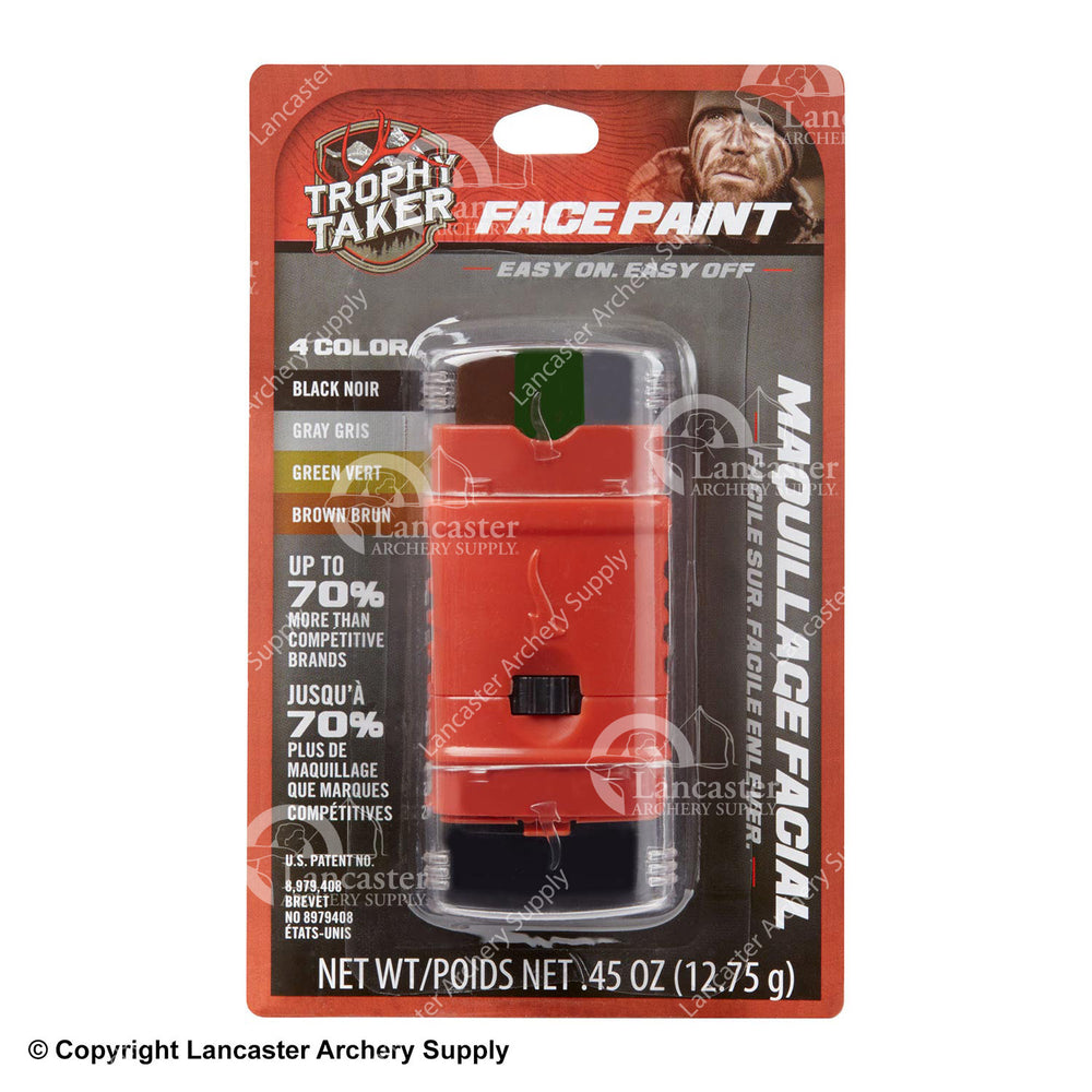 Trophy Taker 4 Color Camo Face Paint