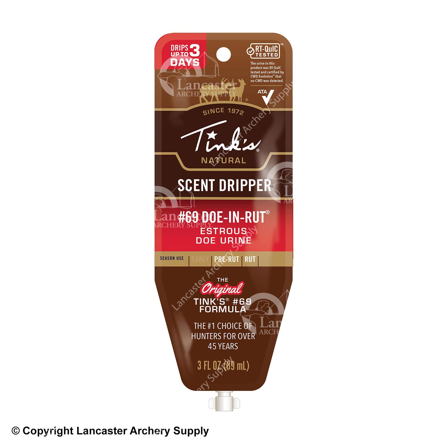 Tink's Disposable Scent Dripper (#69 Doe-in-Rut)