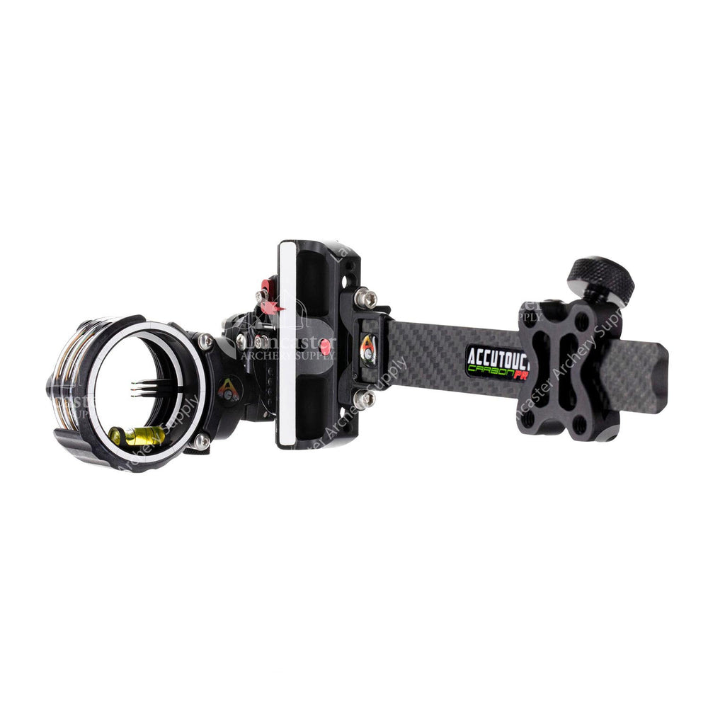 Axcel AccuTouch Carbon Pro Slider Sight w/ Multi-Pin AccuStat II Scope (3 Pin - .010