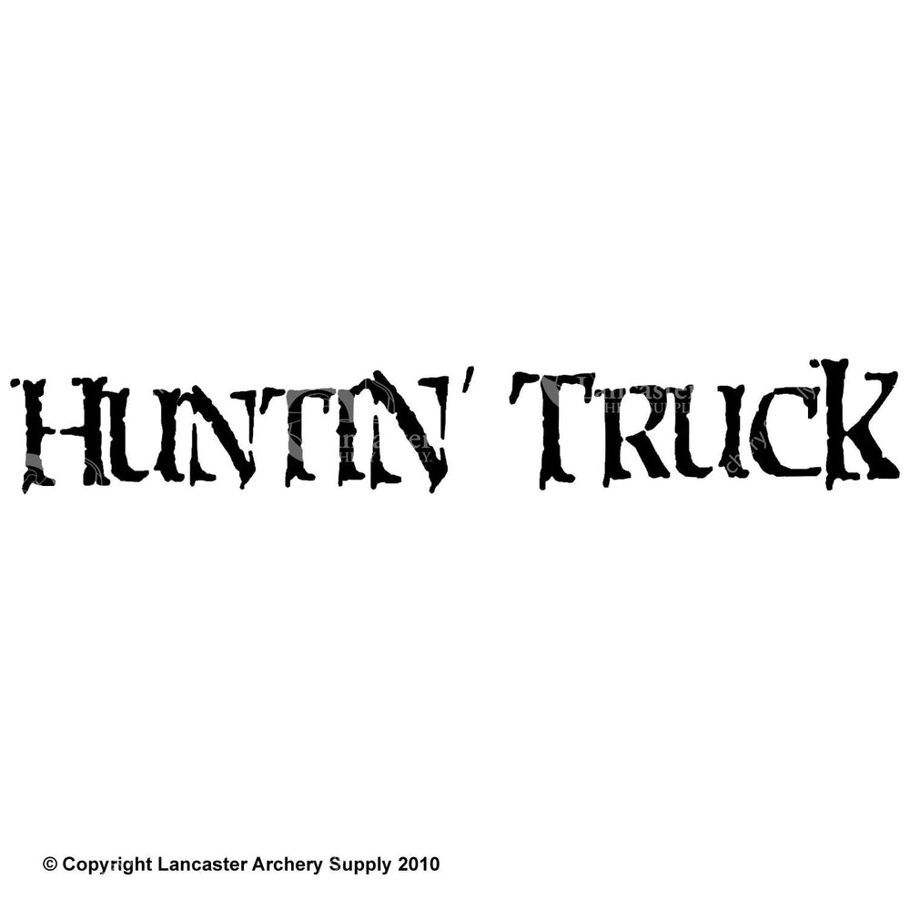 Outdoor Decals - Small Huntin' Truck Decal