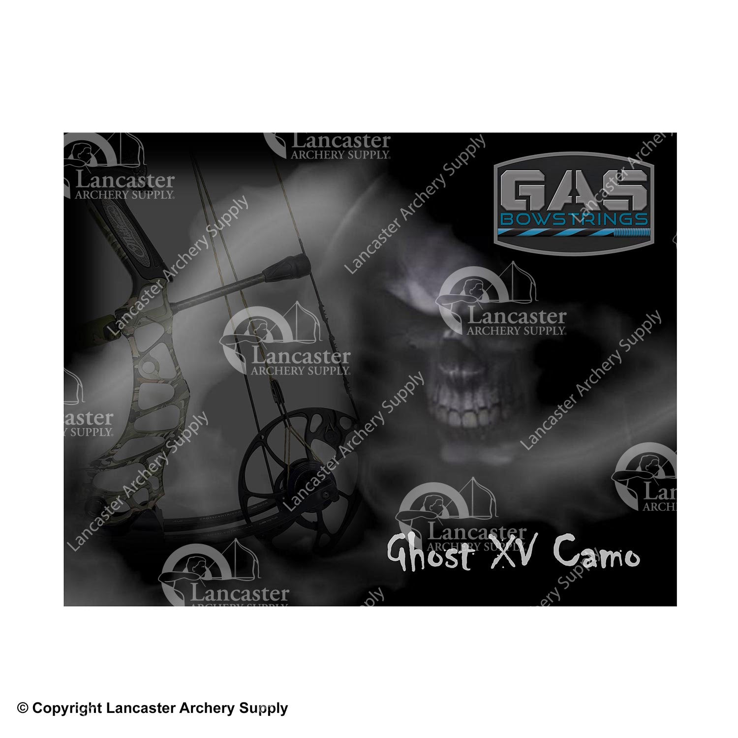 GAS Bowstrings Ghost XV Camo Complete String and Cable Set